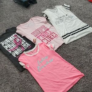 Lot of 4 ladies tshirts size small